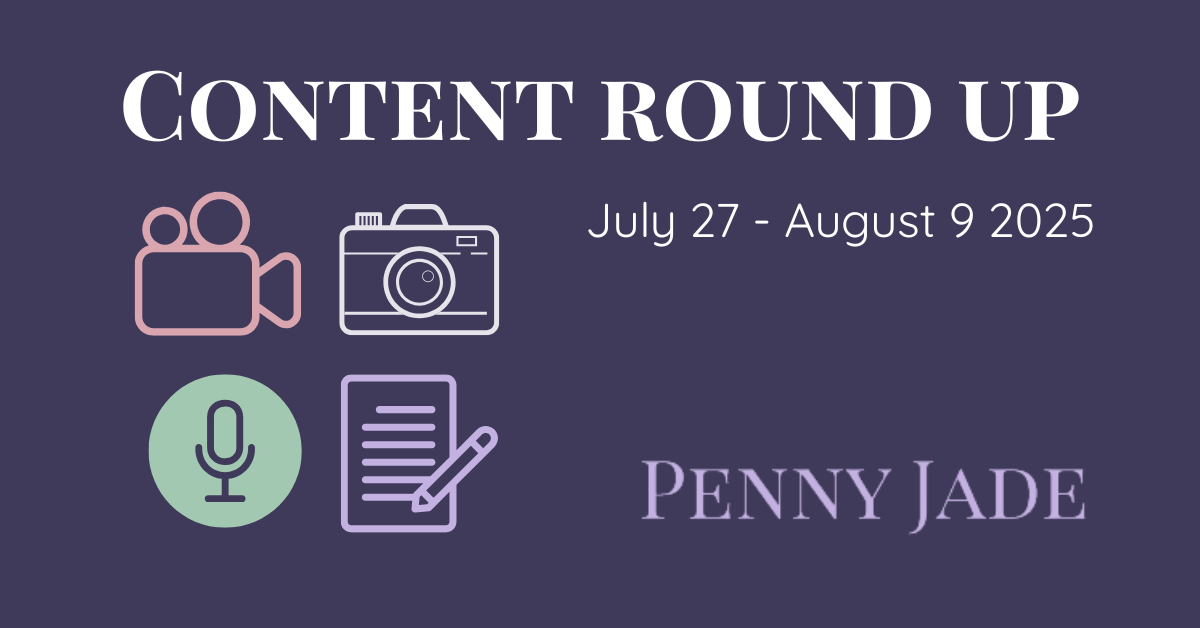 Content Round Up – July 27-Aug 9 2025